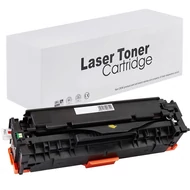 HP CE412A Yellow utángyártott festékkazetta, PRÉMIUM toner