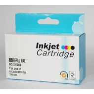 Canon BCI-24 Bk, BCI24Bk, fekete utángyártott tintapatron