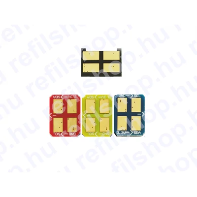 Samsung CLP-300 BK chip (KR)