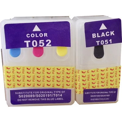 Epson S020189/S020191(T051/T052) ARC tölthető patronok (740)