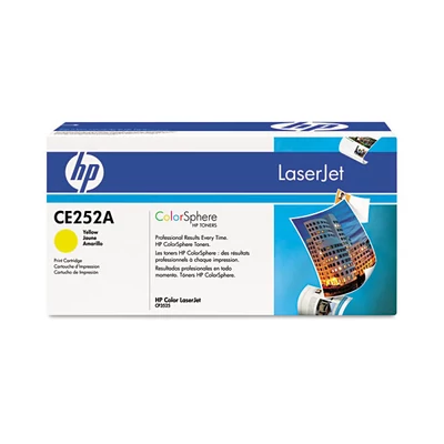 HP CE252A eredeti yellow toner
