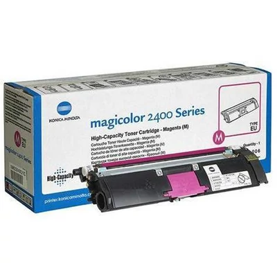 Konica Minolta magicolor 2400/2500 A00W232, eredeti toner, magenta (1710589-006)