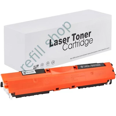 HP CE310A Black utángyártott festékkazetta, PRÉMIUM toner