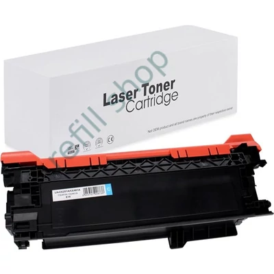HP CE401A Cyan utángyártott festékkazetta, PRÉMIUM toner
