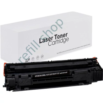 HP CF283X utángyártott festékkazetta, PRÉMIUM toner