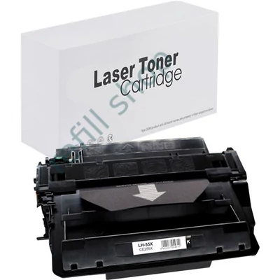 HP CE255X utángyártott festékkazetta, PRÉMIUM toner