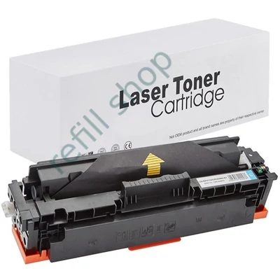 HP CF411X Cyan, CRG046HC utángyártott festékkazetta, PRÉMIUM toner (CHIP-es)