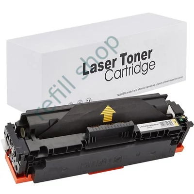HP CF412X Yellow, CRG046Y utángyártott festékkazetta, PRÉMIUM toner (CHIP-es)