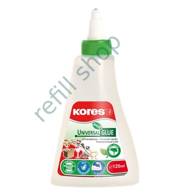Univerzális ragasztó, 125 ml, KORES, "Eco"