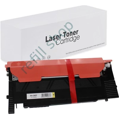 Samsung CLT-Y406S utángyártott festékkazetta, PRÉMIUM toner,Yellow