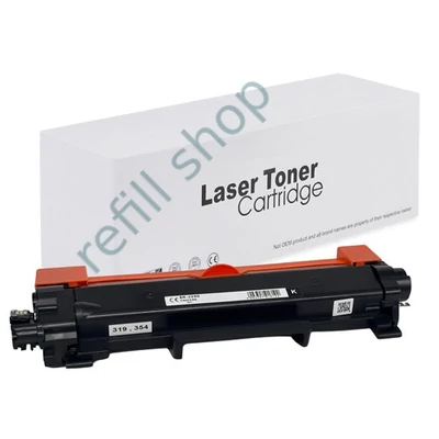 Brother TN-22590, TN2590 utángyártott festékkazetta 1,2K,  PREMIUM toner 