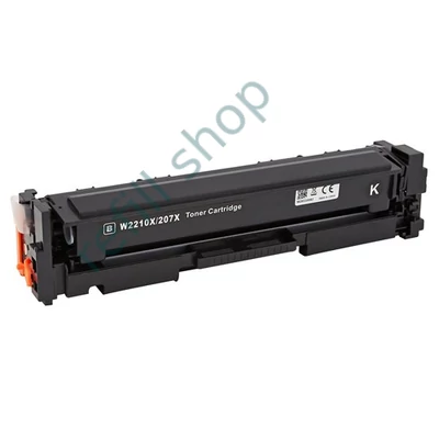 HP W2210X, 207X utángyártott festékkazetta, fekete, PRÉMIUM toner,  CHIP NÉLKÜL