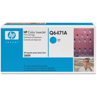 HP Q6471A (502A) eredeti cyan festékkazetta