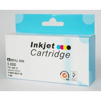 Epson 26XL T2632 cián (cyan) utángyártott tintapatron