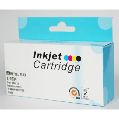 Epson 26XL T2634 sárga (yellow) utángyártott tintapatron