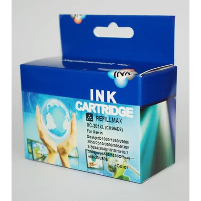HP CH564EE (301XLC) 3 színes, utángyártott tintapatron