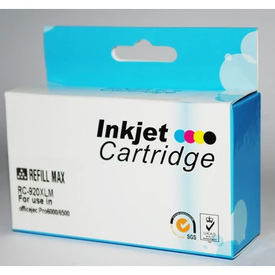 HP CD973AE 920XL magenta utángyártott tintapatron chip nélkül