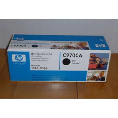 HP C9700A  (121A) eredeti fekete (black) festékkazetta