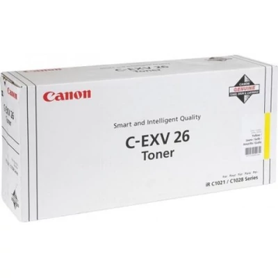 Canon C-EXV26 Y (yellow) eredeti festékkazetta