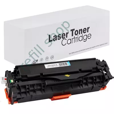 HP CE411A Cyan utángyártott festékkazetta, PRÉMIUM toner