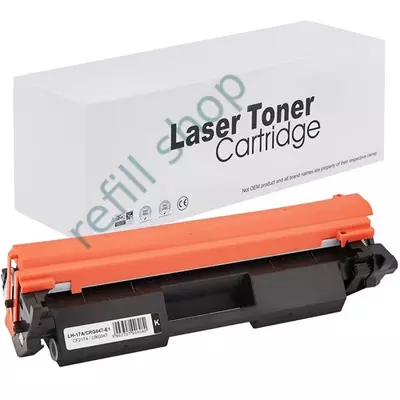 HP CF217X utángyártott festékkazetta, PRÉMIUM toner (CHIP-ES)