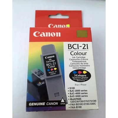 Canon BCI-21 eredeti színes tintapatron