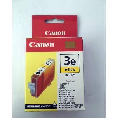 Canon BCI-3 eredeti yellow tintapatron
