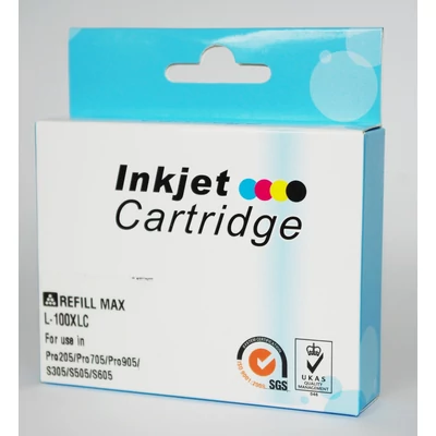 Lexmark 100 cián (cyan) tintapatron